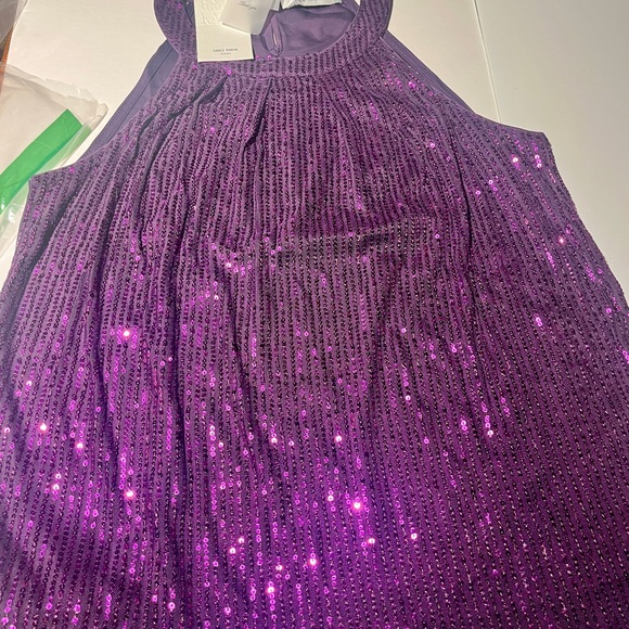 GRACE KARIN Sequin Halter Tops for Women Sleeveless Dressy Sparkle Tank Camisole - Picture 7 of 9